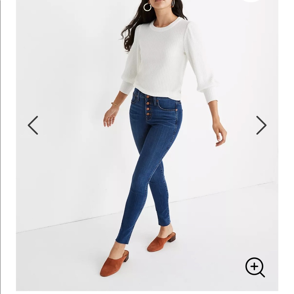 Madewell Petite HR Skinny